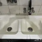 حوض مغسلة مطبخ رخام