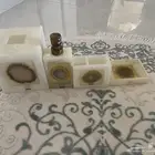 طقم حمام رخام نظيف للبيع