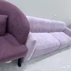 كنب من اربع قطع قطعتين مفرد وقطعتين كبيره