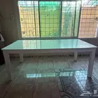 طاولة طعام ايكيا بيضاء 100cm x 200cm