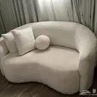 كنب قماشة بوكيلة قطعه وحده متر ونص