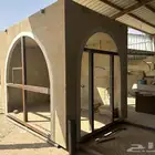 كشك متنقل فايبر مع حديد