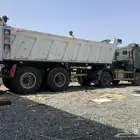 تريله قلابات شيولات بكلين لايجار للحفر ودفن وترحيل ادمار