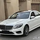 مرسيدس S400 ابيض لؤلؤي بدي وكاله ماشي 132 الف
