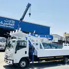 شاحنات ايسوزو جديده مزوده بكرين وصندوق