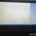 لابتوب DELLنظيف جد ا استخدام سنتين تقريب ا