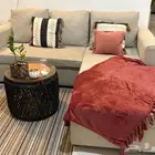 جلسه مرتفعه نظيفه جدا لون بيج