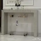 طاولة مدخل وطاولة تلفزيون