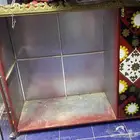 دولاب حديد طوله الكبير مترين والصغير متر