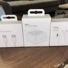 بكج ايفون (فيش جداري وسلك شاحن وسماعه)