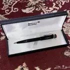 قلم مونت بلاك الثعبان اسود جديد