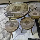 طاولة قهوه مع 4 خدمة