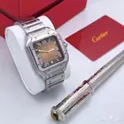 ساعه. وكبك وقلم