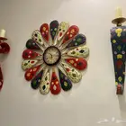 مدخل ديكور شمعدان مع ساعه