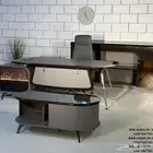 مكتب فخم و كراسي انتظار جلد و جديد
