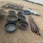 شبوك ومطاره ومعالف ومظلات للبيع