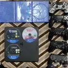 سوني 4 مع خمسه اجهزه