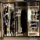 دولاب ملابس باب سحب من زجاج (الخزائن المبتكرة)