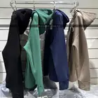 هودي بلوفر اوفر سايز دبل كاب ساده.. ايزل EASEL مع ضمان ذهبي