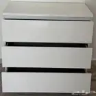 خزانه من ايكيا 3 ادراج للبيع
