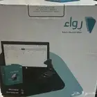 جهاز كمبيوتر رواء مع طابعه وقارىء باركود لم يفك