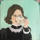 لوحة فنية ( لحظة نقاء)