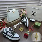 طقم شنط مع شوز Lv لويس فيتون