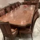 طاوله سفره 12 شخص   بوفية خاص فيها