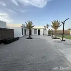 للايجار او البيع استراحه السيل الصغير نطيف ومرتبه