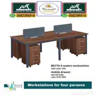 جديد بارتيشن مكتب مشتركة رباعي للشركات workstations