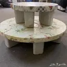 طبلية طاولة طعام ارضيه