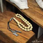 سبحه تراب الكهرمان برائحة المستكه