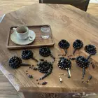 سبحة مسباح مسابيح سبحه خشب الابنوس التم 50