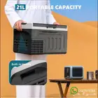ثلاجة 21 لتر وكمية محدودة