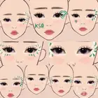 الرسم على الوجه لفعاليات اليوم الوطني