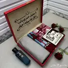 هدايا رجالية شماغ قماش عطر ساعة