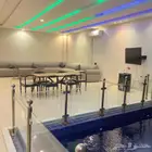 شاليهات مسبح داخلي او خارجي 450 وسط الاسبوع