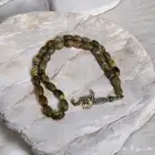 مسبحة عقيق طحلبي فاخرة