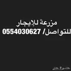 مزرعة للإيجار في مظللة