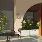 رسمة رقمية لقهوة