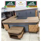 جديد طقم مكاتب تصميم فخم و مكتب مدير إداريه و طاولات كراسي