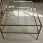 طقم طاولات زجاج