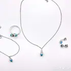 طقم فضة عير 925