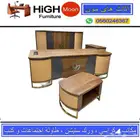 طقم مكتب مدير طاولة إجتماعات كنب جلد و مكاتب إدارية و كراسي