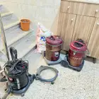 مكنسة كهربائيه عدد ثلاثه فقط