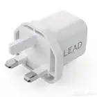 لييد LWCP01 شاحن حائط بلس 20 وات ابيض
