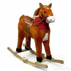 حصان هزاز خشبي للاطفال - حصان ركوب للاطفال بالحجم الكبير