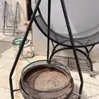 منقل وحامل الحطب