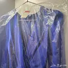 فستان جديد اللون(ازرق غاامق حرير)