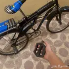 سيكل كلاسيكي بس الدعسات منكسره و الزنجير كل اشوي ينفك